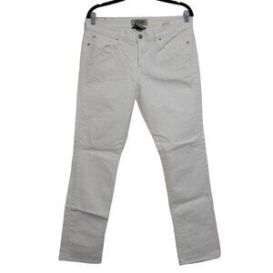 LUCKY BRAND Jeans Women's Size 10/30 White Straight Leg By Gene Montesano